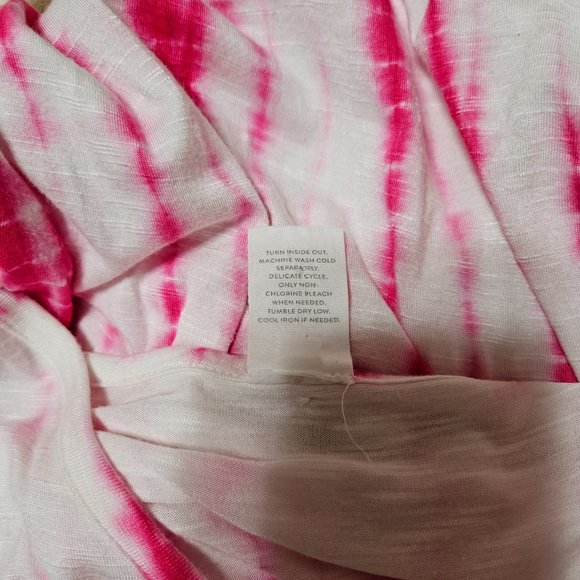 Livi Active Lane Bryant Women's Size 14/16 PinkTye Dye Maxi Dress EUC - Picture 5 of 12